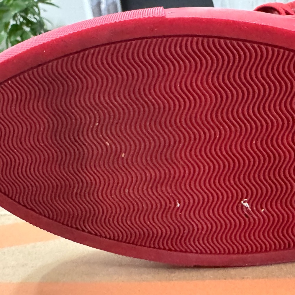 Balenciaga Red High-Top Sneakers - Picture 3 of 16